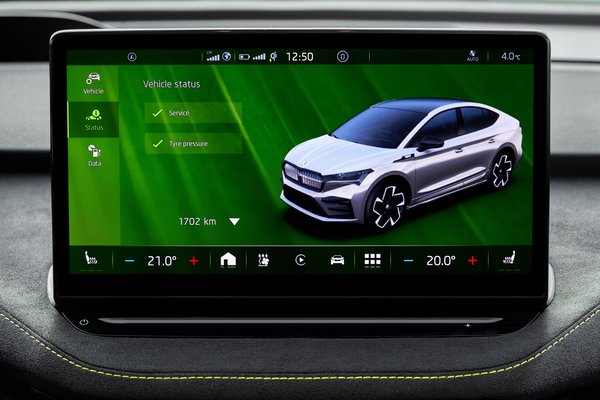 ŠKODA ENYAQ COUPÉ RS iV Infotainment