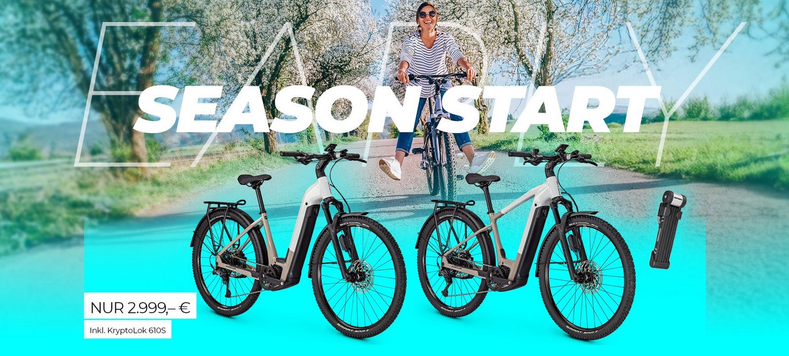Saison Start bei hackerott.bike