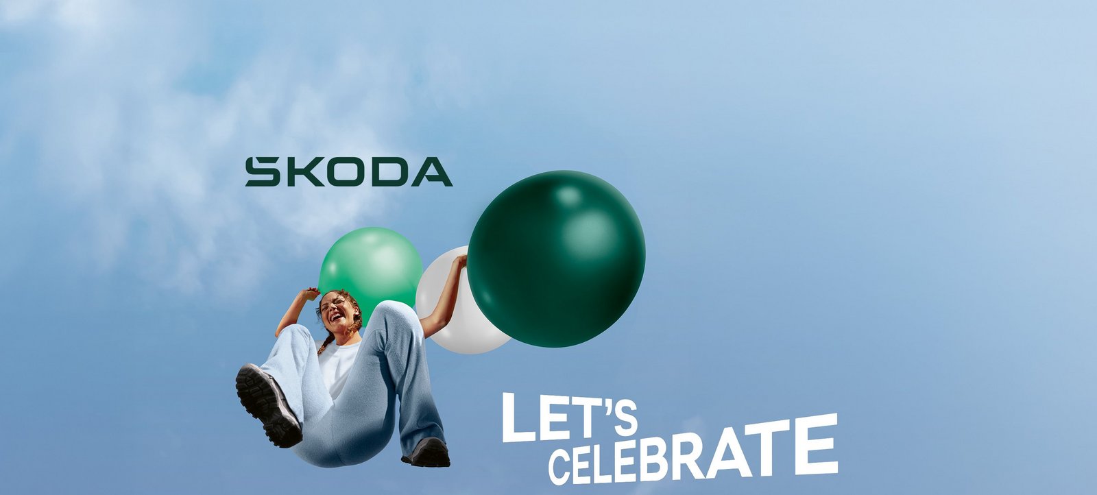 Das Let's Celebrate Motiv von Skoda