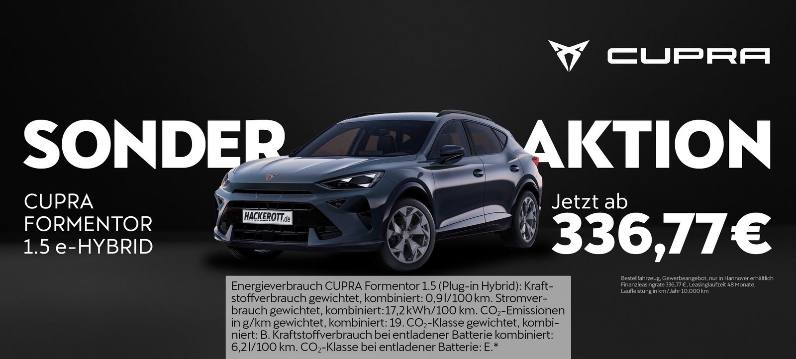 Gewerbe Leasing CUPRA Formentor