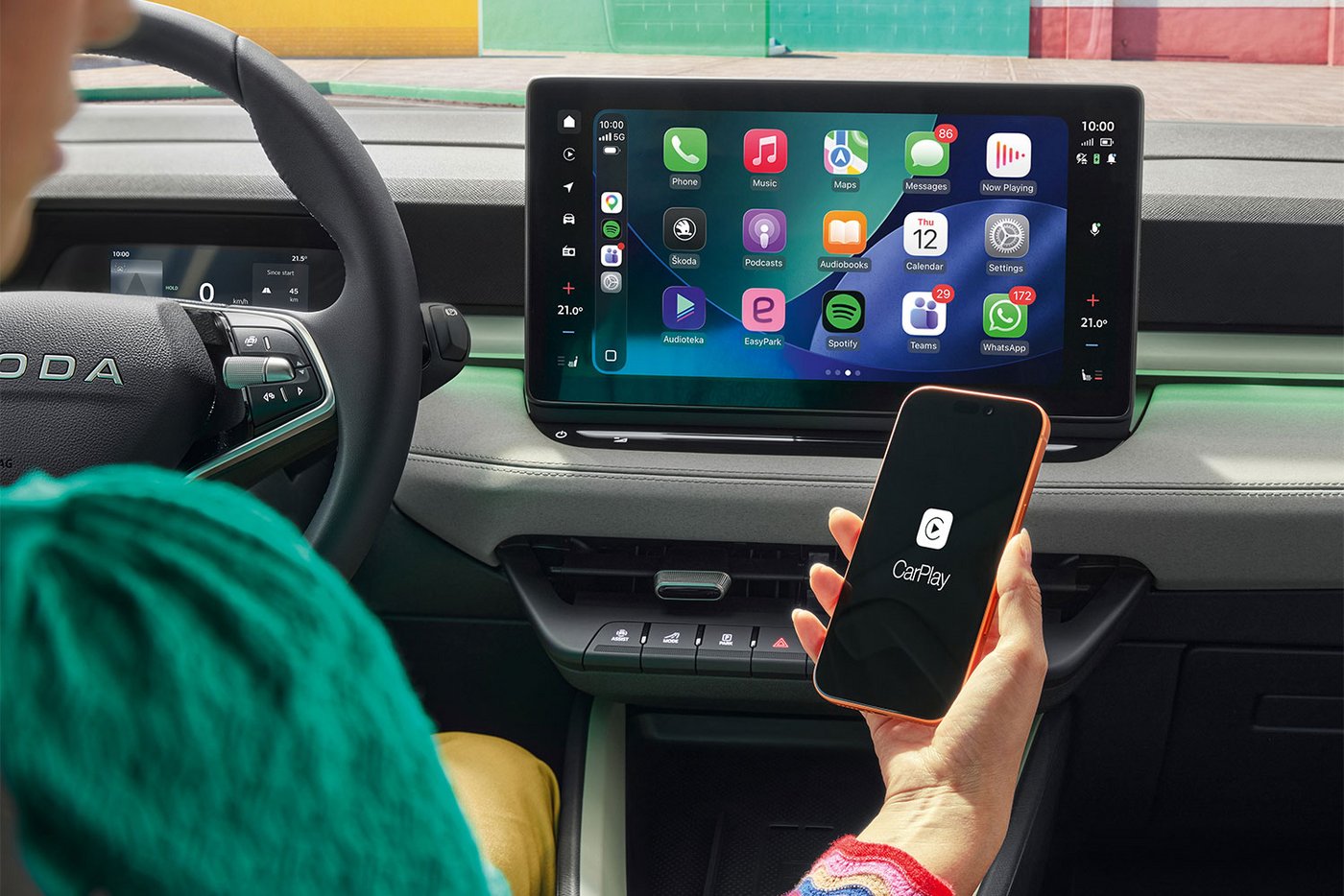 Skoda Epiq Apple Carplay