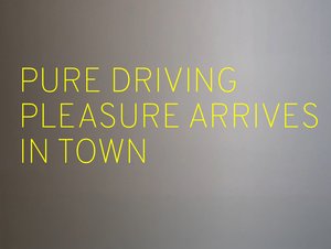 Pure Driving Pleasure arrives in town