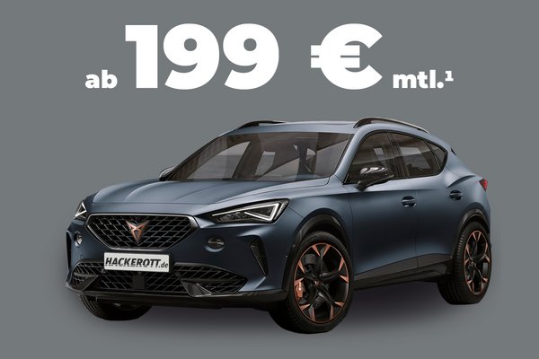 CUPRA Formentor ab 199,– € mtl. CUPRA Formentor ab 199,– € mtl.