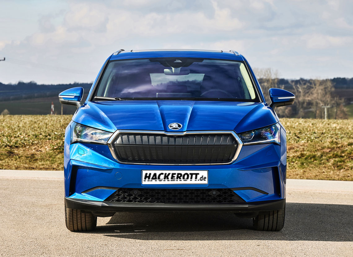 ŠKODA ENYAQ iV blau