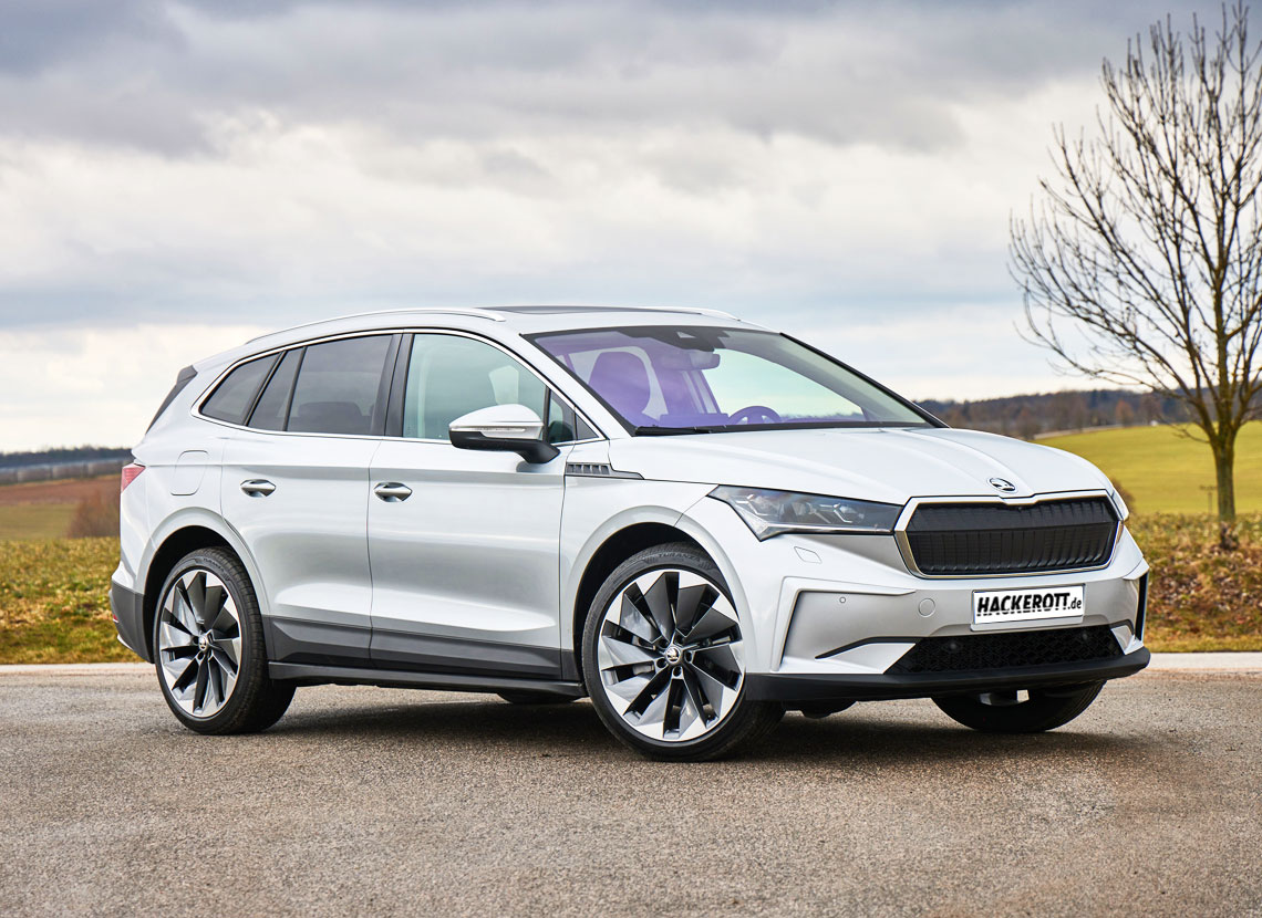 ŠKODA ENYAQ iV silber