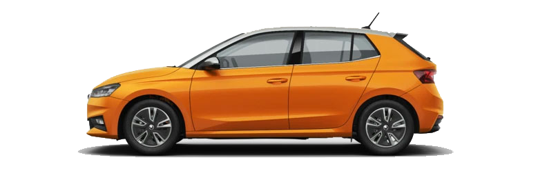 ŠKODA Fabia orange