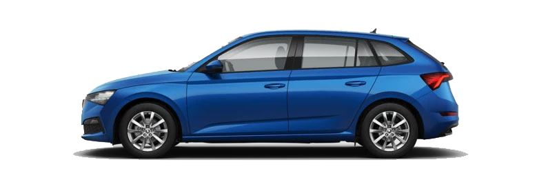 ŠKODA Scala blau