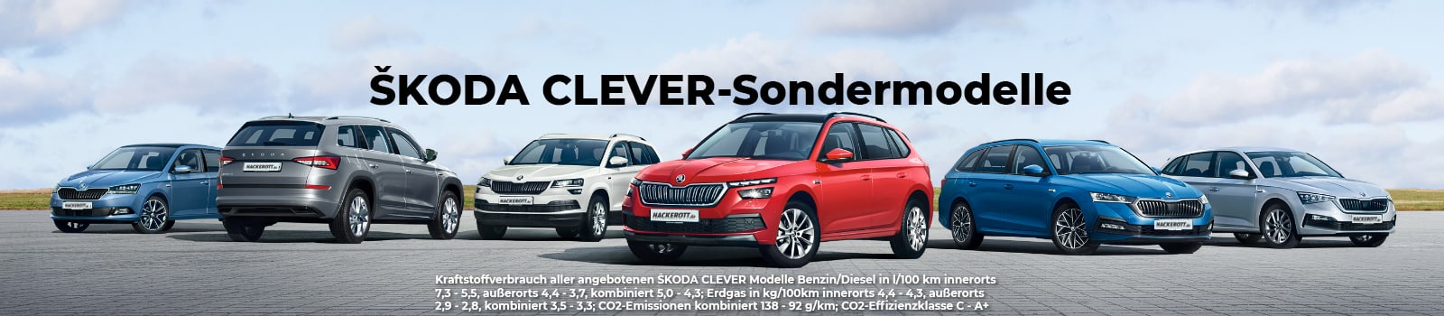 CLEVER Sondermodelle von ŠKODA